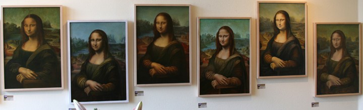 11 mona lisa paintings