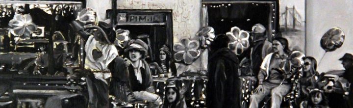 Janet Crittenden and Karen Copsey – Black&White 8×10 oil paintings Janet Crittenden and Karen Copsey – Black&White 8×10 oil paintings