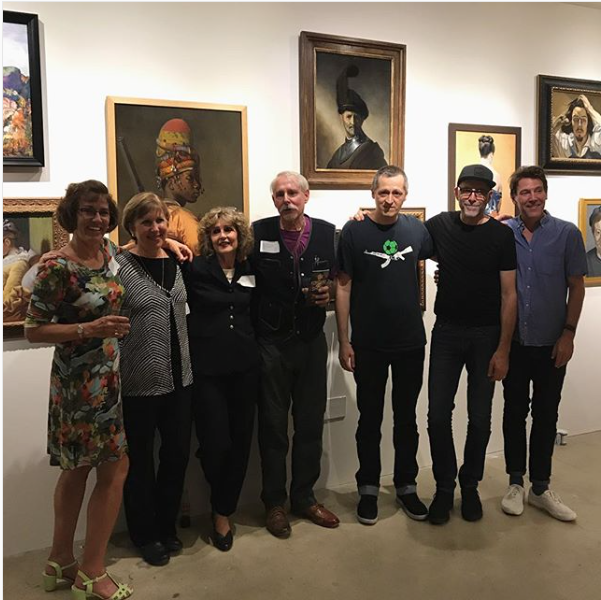 The opening reception at Morris Adjmi Sept 28, 2017