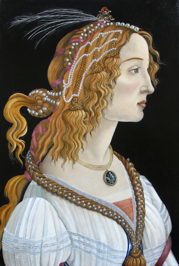 Sandro Botticelli restored by artist Karol McGuire
