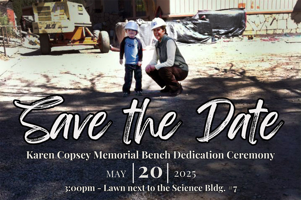 Karen Copsey Memorial Bench Dedication Ceremony